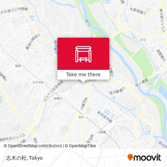 志木の杜 map