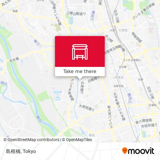 島根橋 map