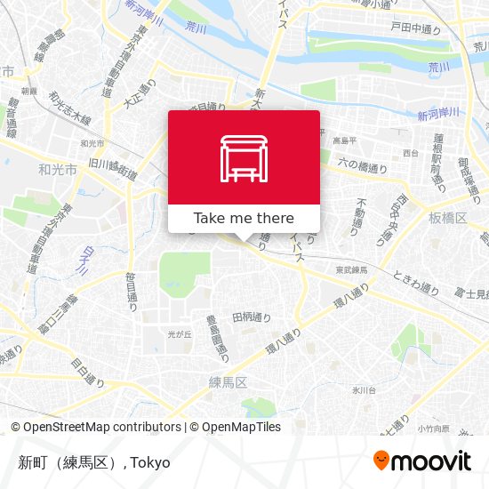 新町（練馬区） map