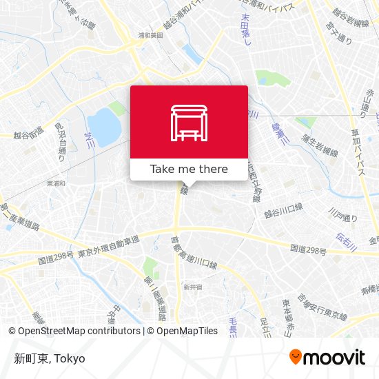 新町東 map