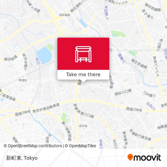 新町東 map