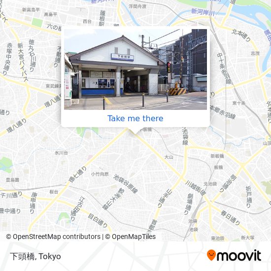 下頭橋 map