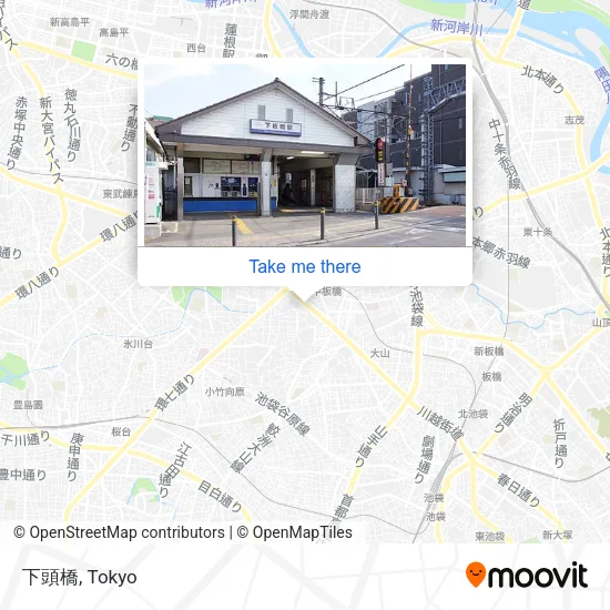 下頭橋 map