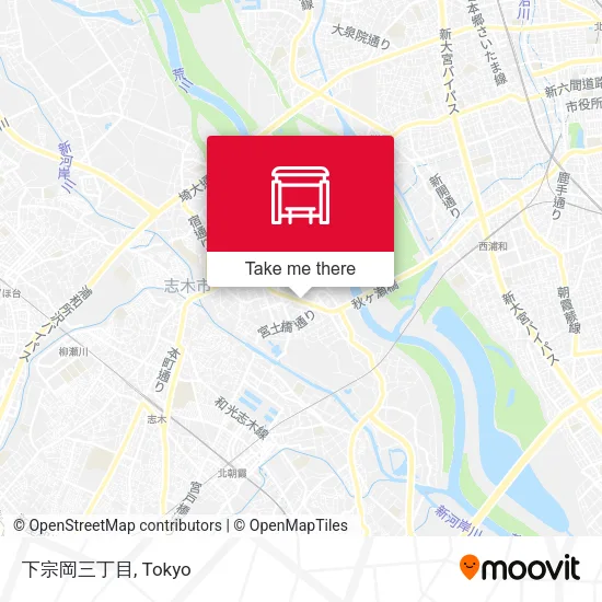 下宗岡三丁目 map