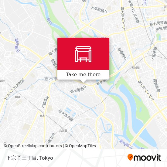 下宗岡三丁目 map