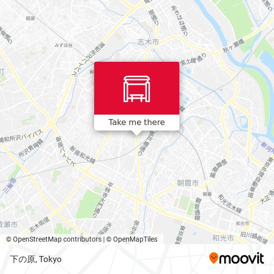 下の原 map