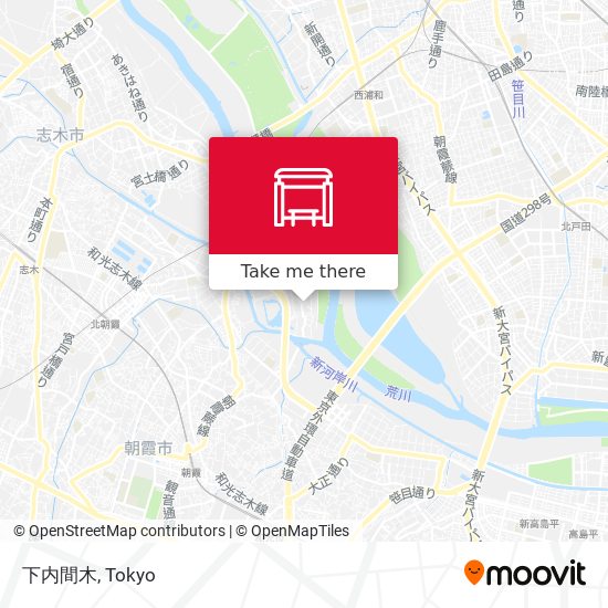 下内間木 map