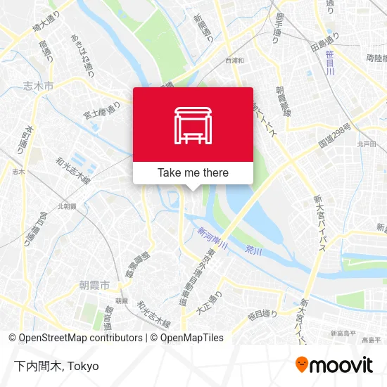 下内間木 map