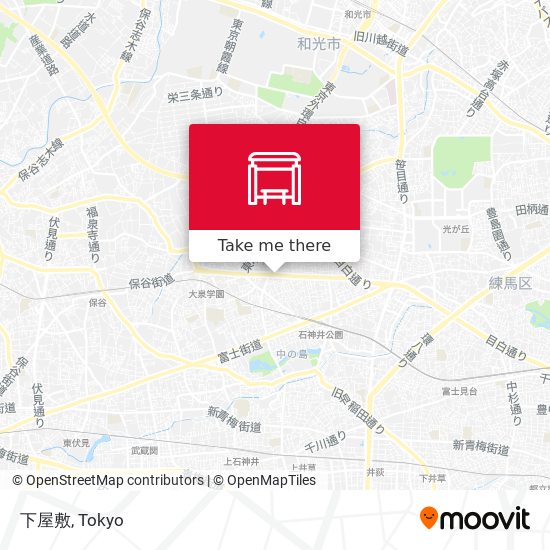 下屋敷 map