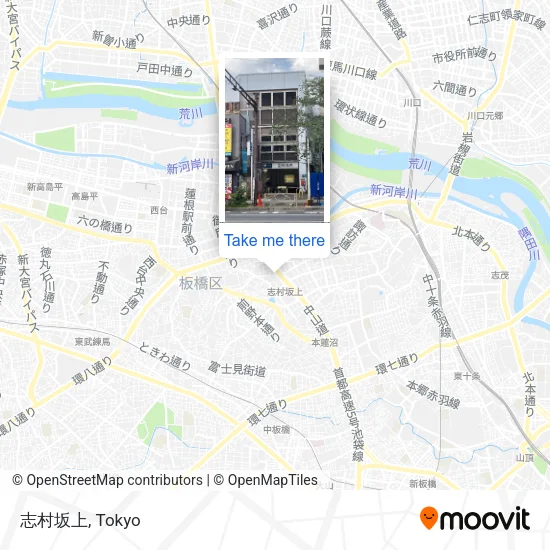 志村坂上 map