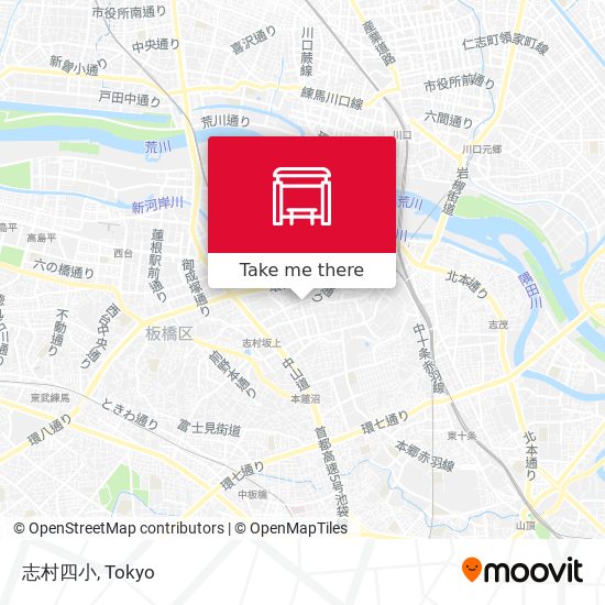 志村四小 map