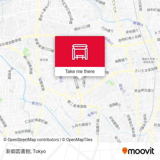 新郷図書館 map