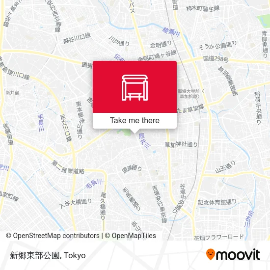 新郷東部公園 map