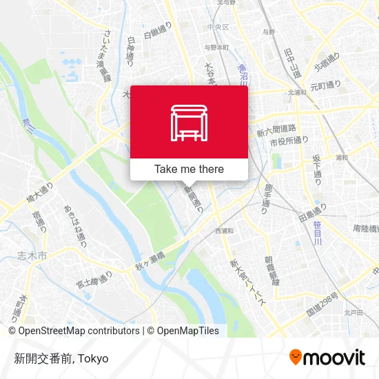 新開交番前 map