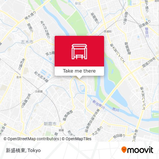 新盛橋東 map