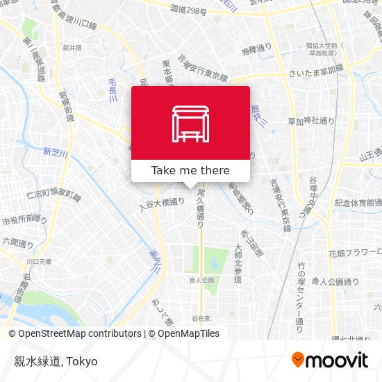 親水緑道 map