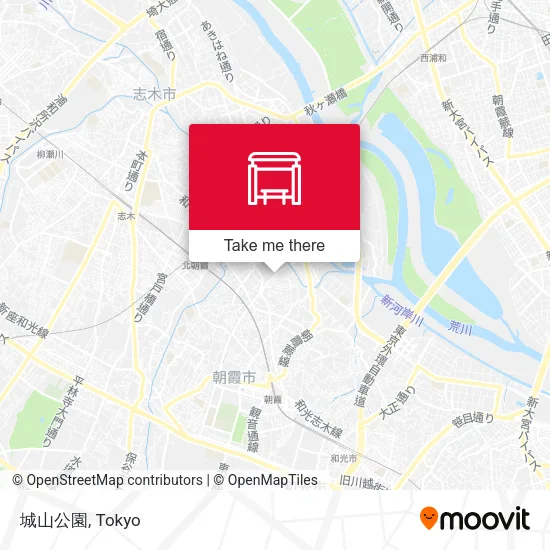 城山公園 map