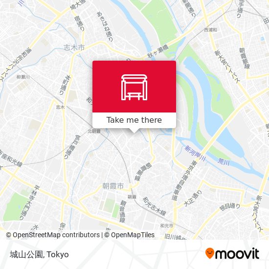 城山公園 map