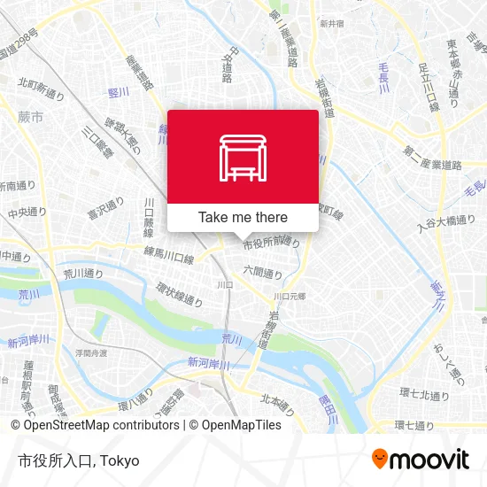 市役所入口 map