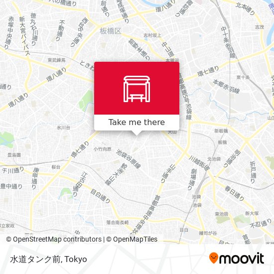 水道タンク前 map