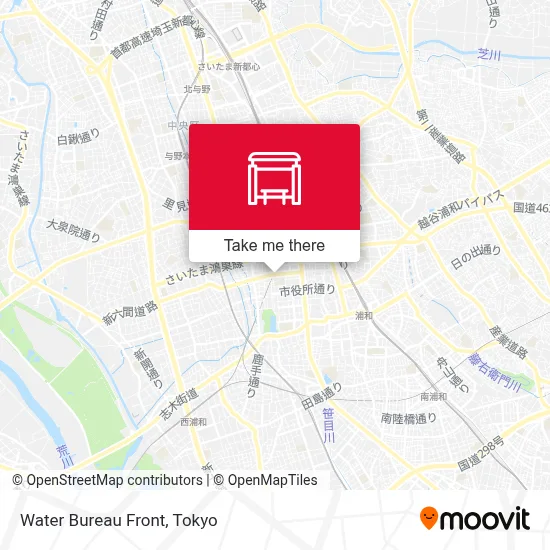Water Bureau Front map