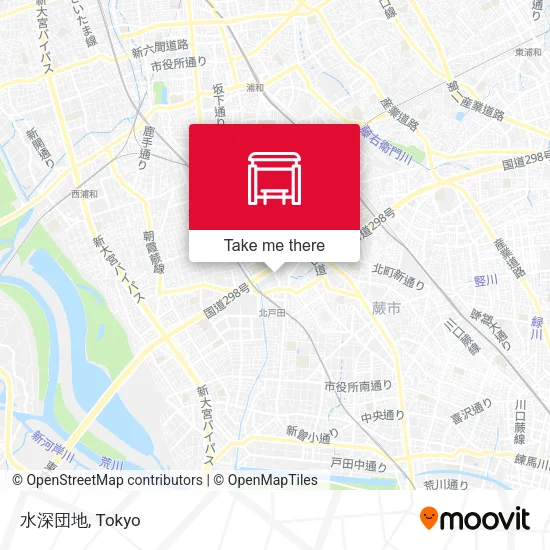 水深団地 map