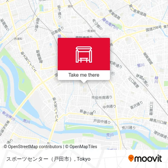 スポーツセンター（戸田市） map