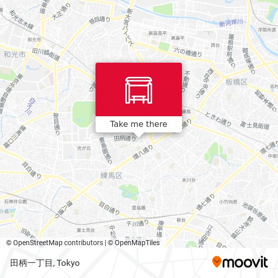 田柄一丁目 map