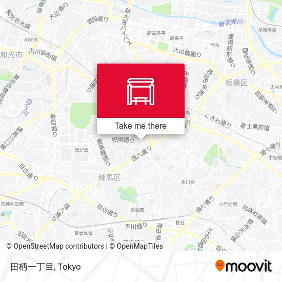田柄一丁目 map