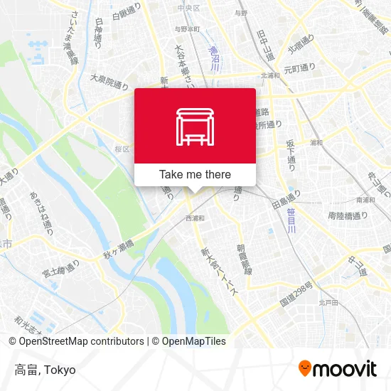 高畠 map