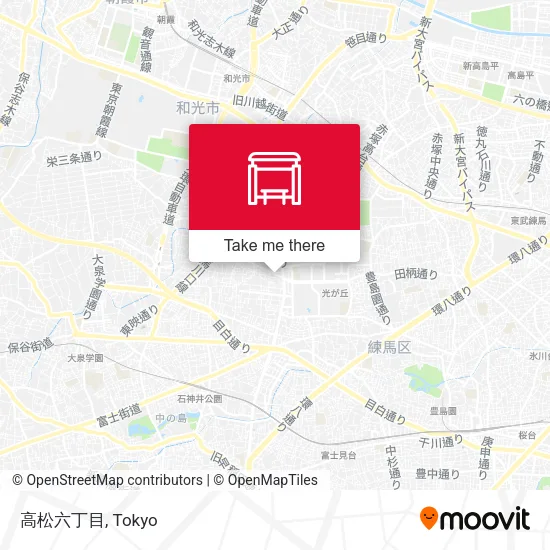 Takamatsu 6-chome map