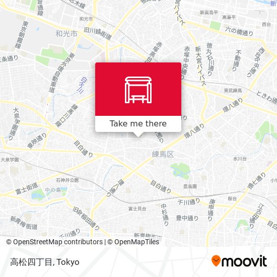 高松四丁目 map