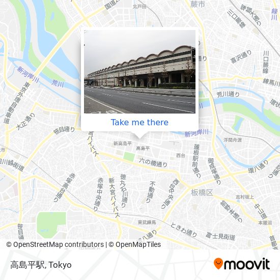 高島平駅 map