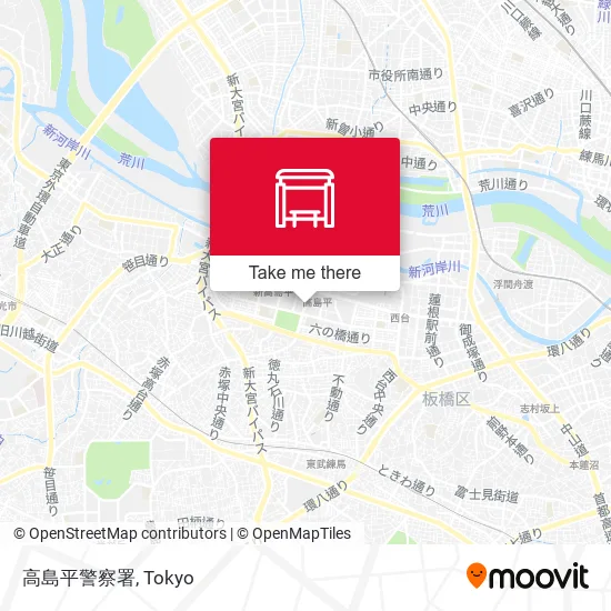 高島平警察署 map