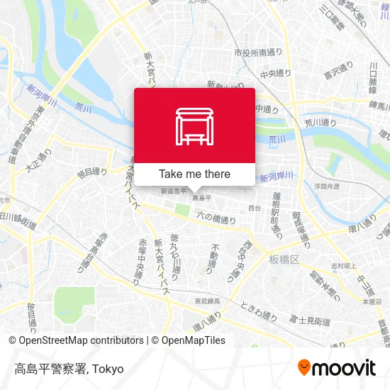 高島平警察署 map