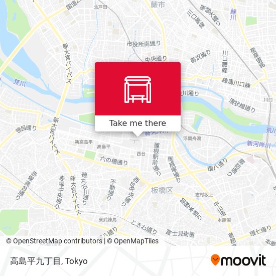 高島平九丁目 map