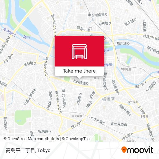 高島平二丁目 map