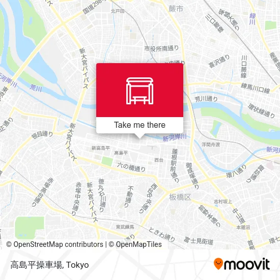 高島平操車場 map