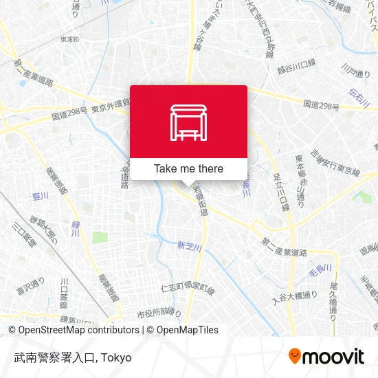 武南警察署入口 map