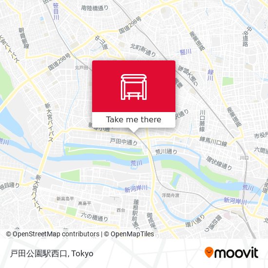 戸田公園駅西口 map