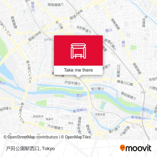 戸田公園駅西口 map