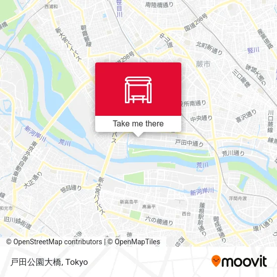 戸田公園大橋 map