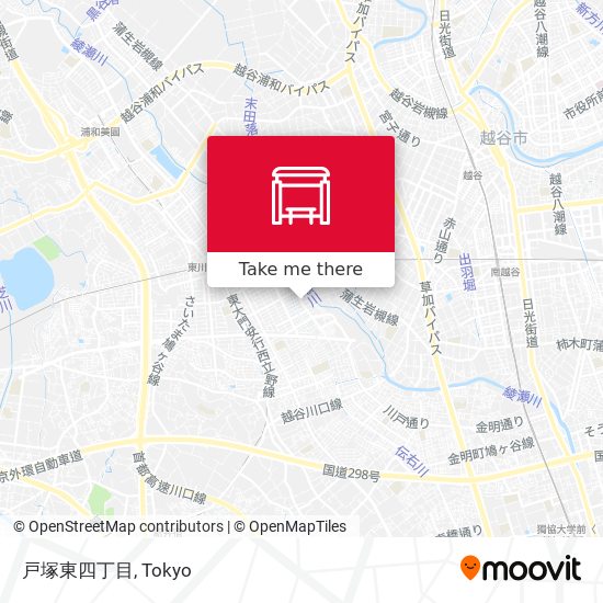 戸塚東四丁目 map