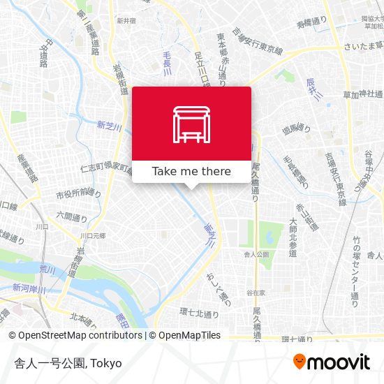 舎人一号公園 map