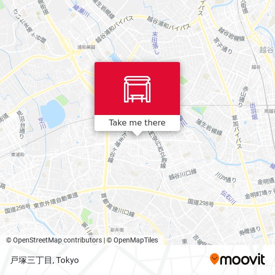 戸塚三丁目 map