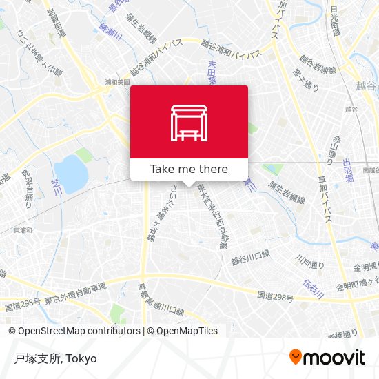 戸塚支所 map