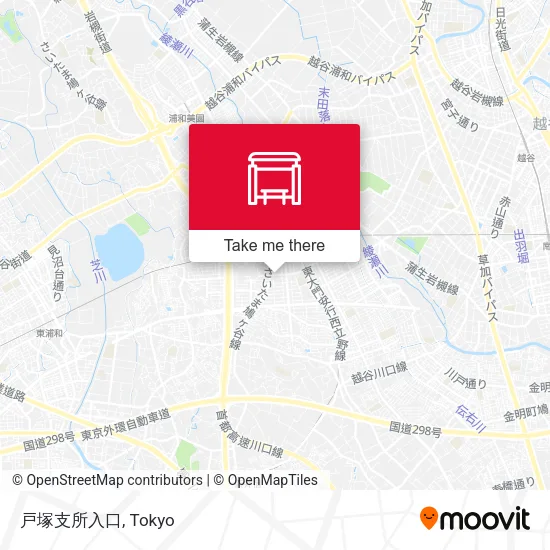 戸塚支所入口 map