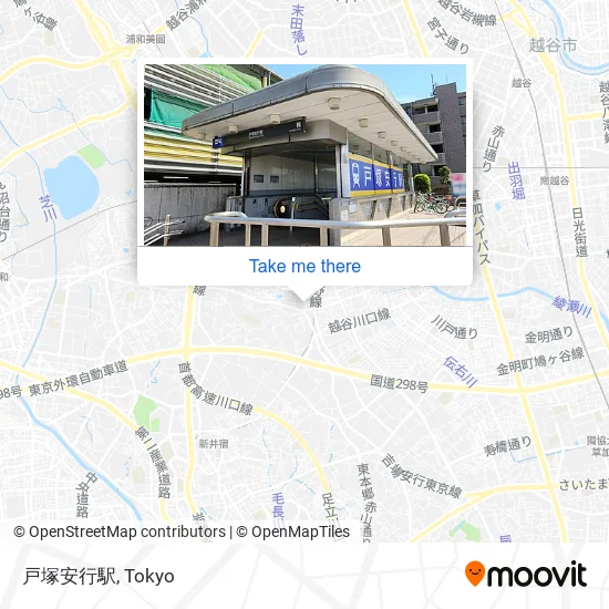 戸塚安行駅 map
