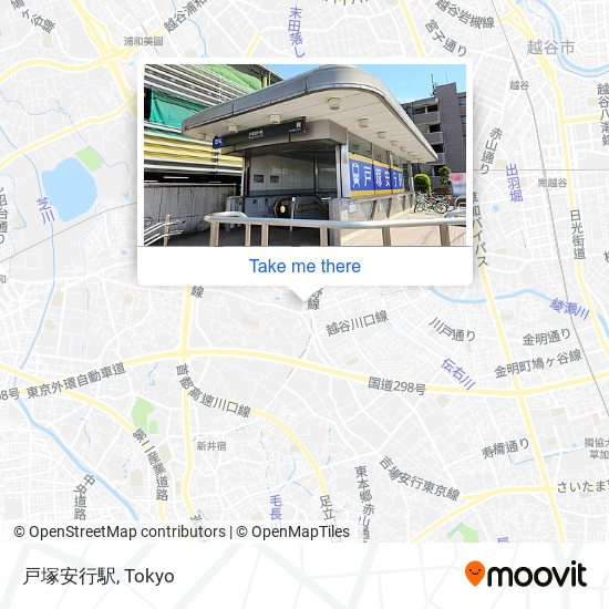 戸塚安行駅 map