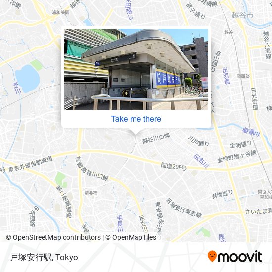 戸塚安行駅 map
